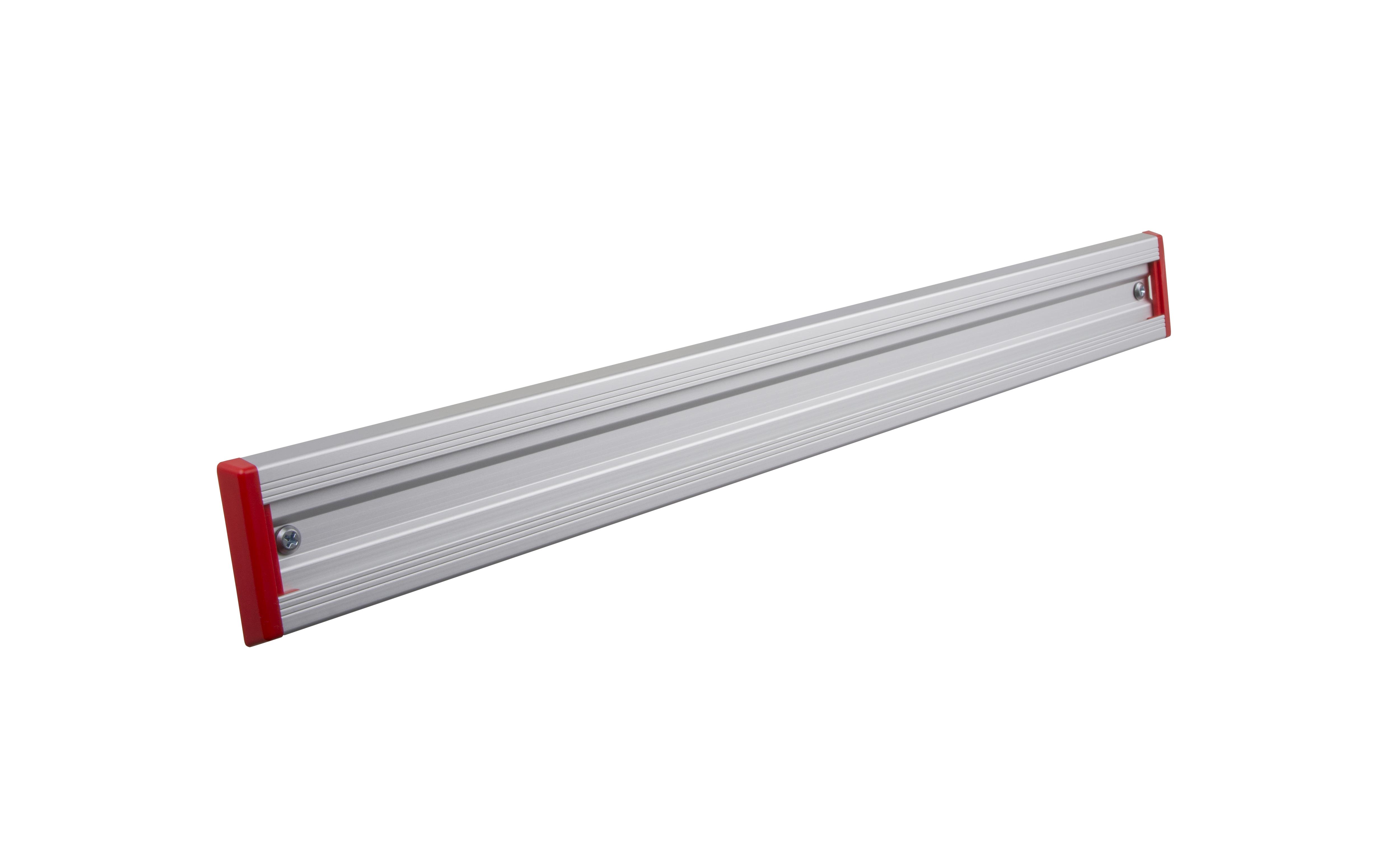 Toolflex Alu-Schiene 50 cm mit roten Endstücken