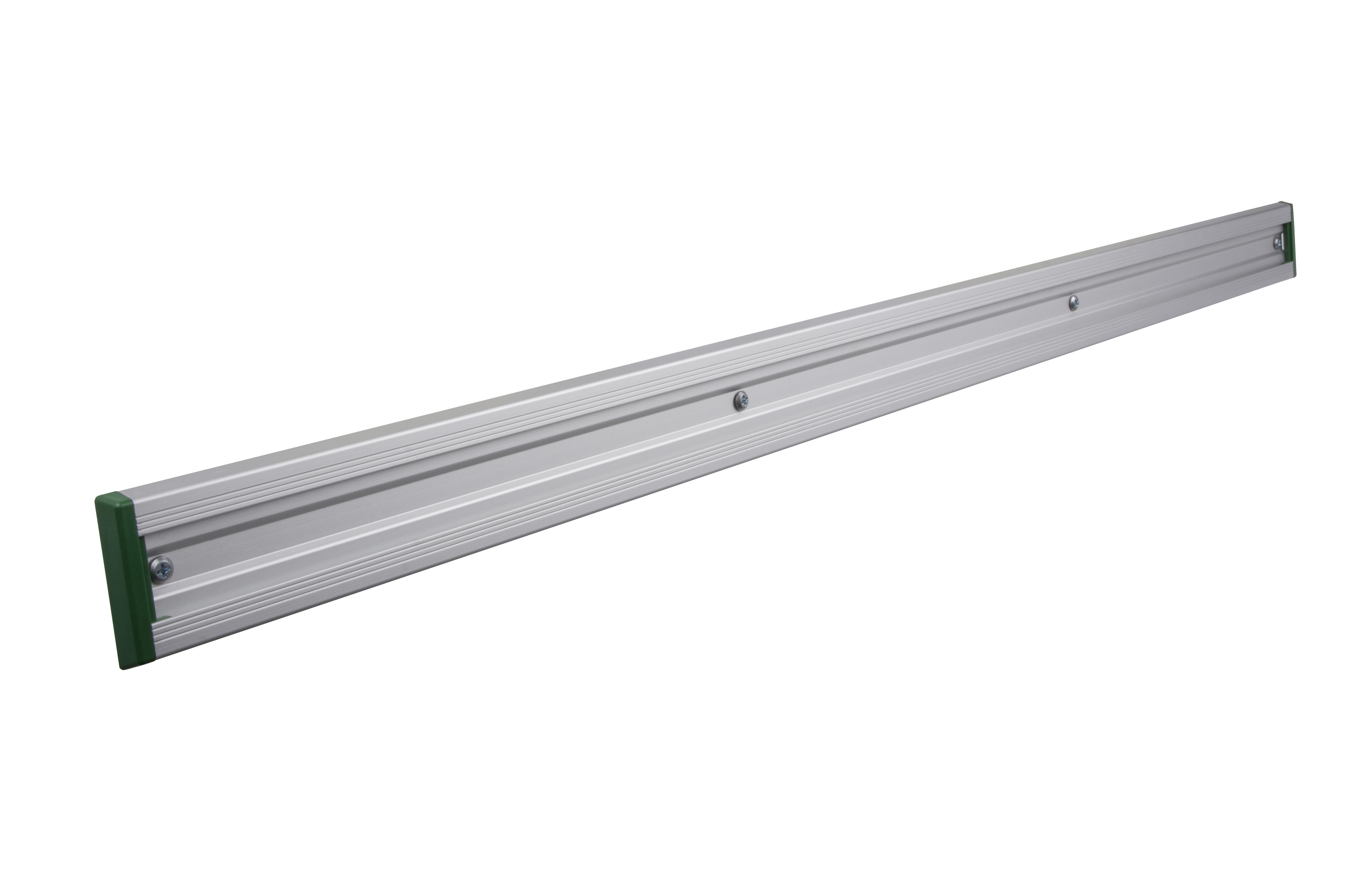 Toolflex Alu-Schiene 90 cm mit grünen Endstücken
