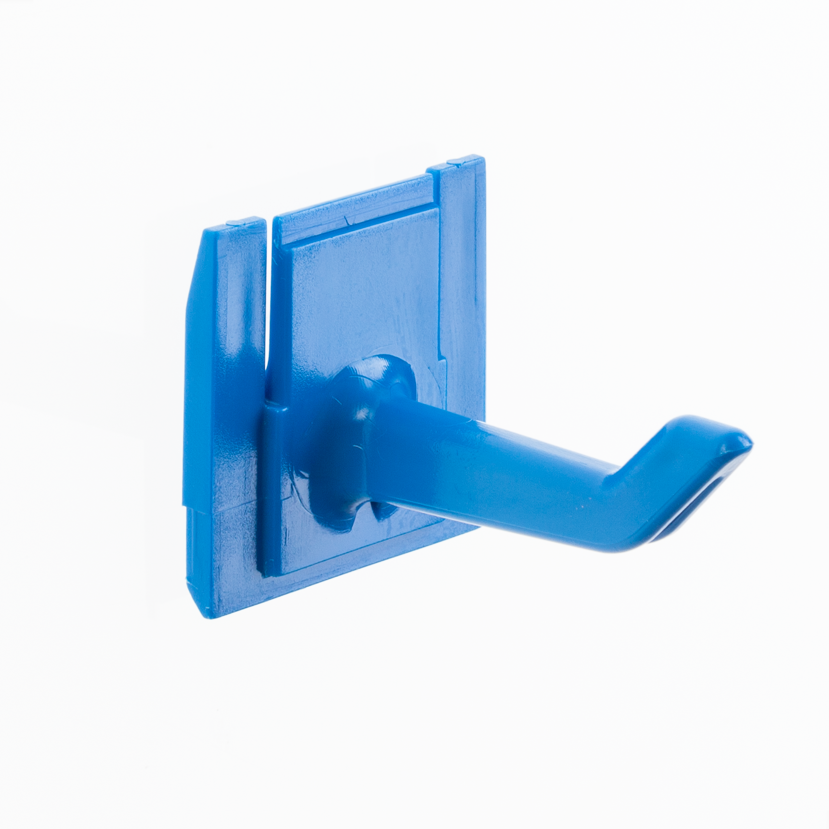 Toolflex Kunststoffhaken für Alu-Schiene in blau