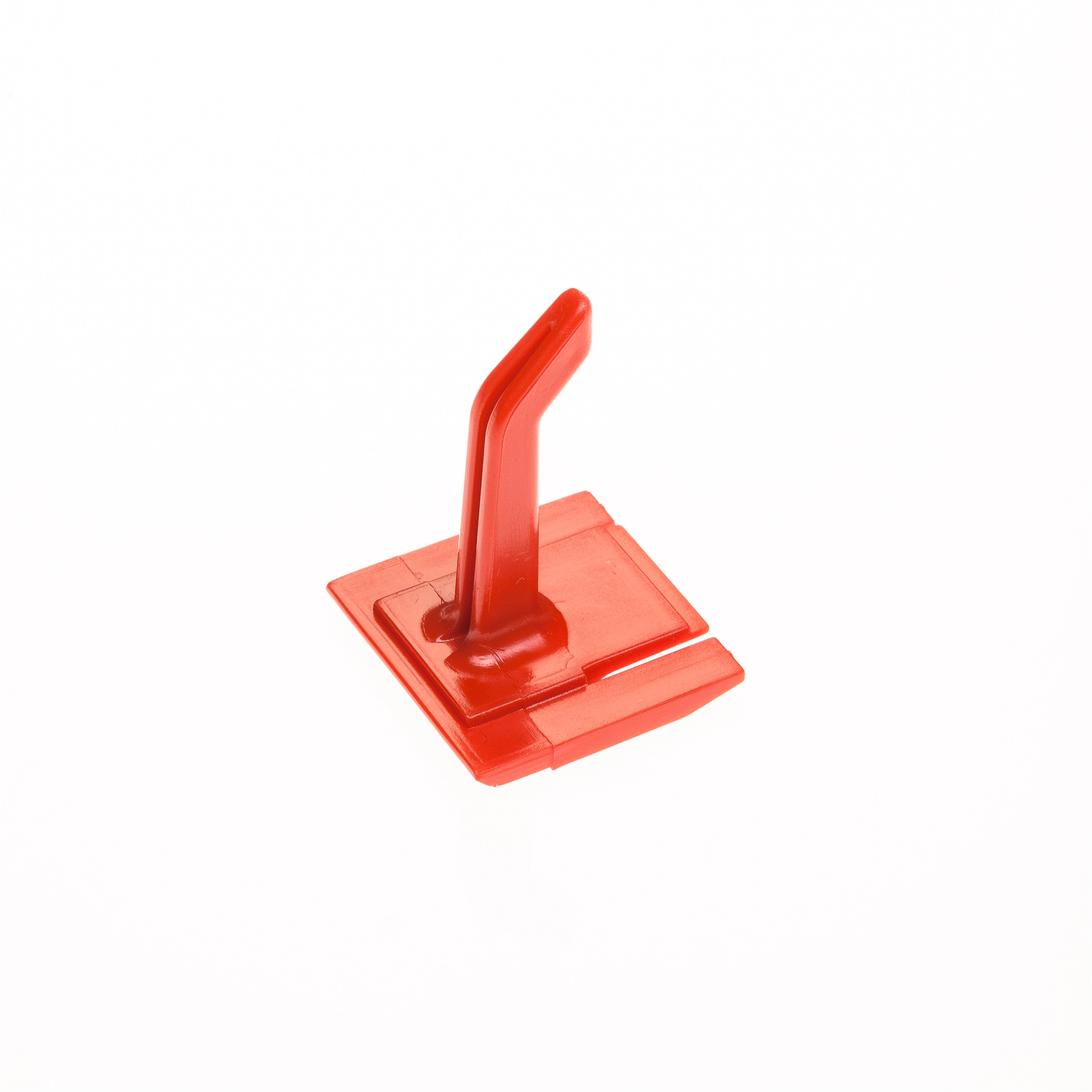 Toolflex Kunststoffhaken für Alu-Schiene in rot Toolflex Kunststoffhaken für Alu-Schiene in rot