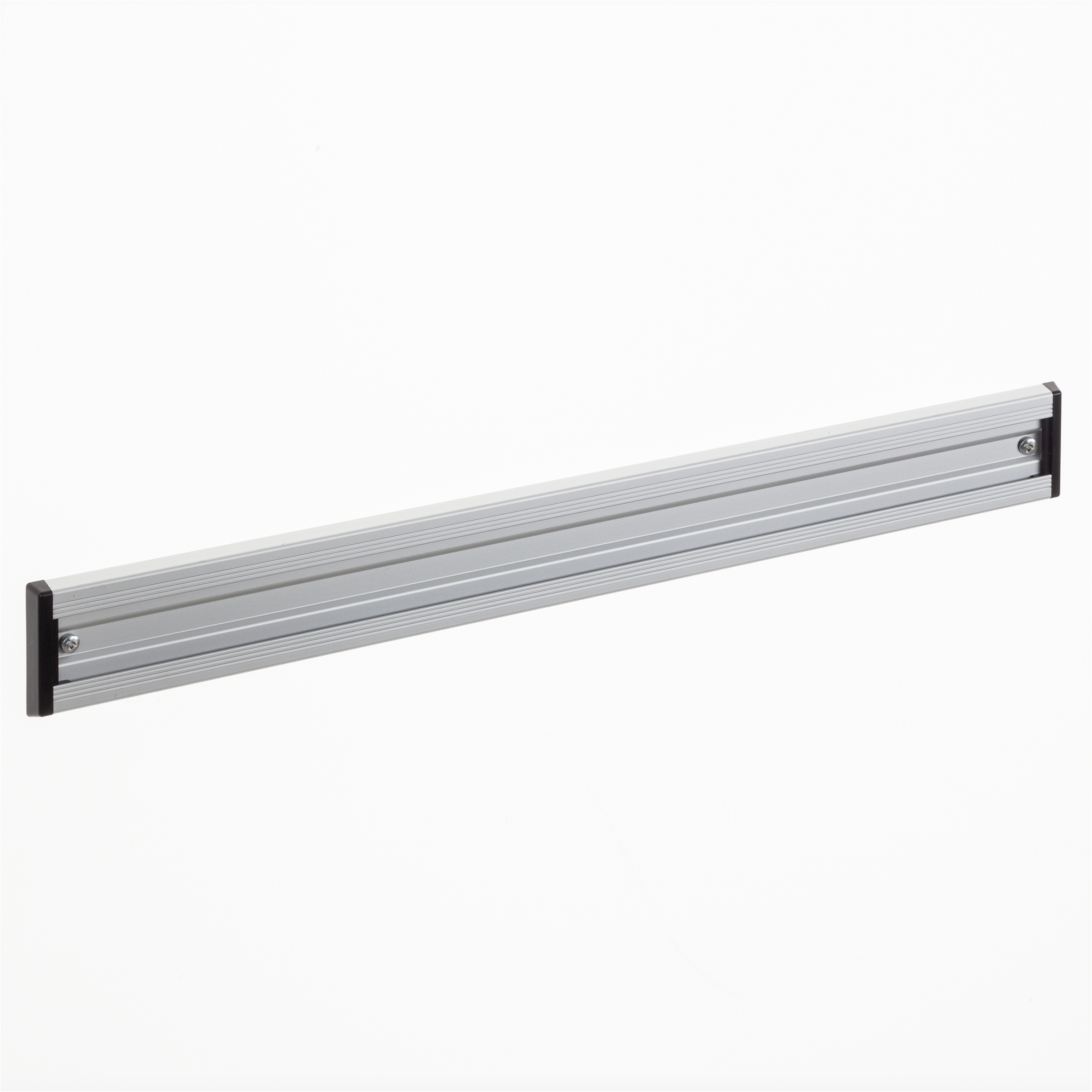 Toolflex Alu-Schiene 50 cm mit schwarzen Endstücken