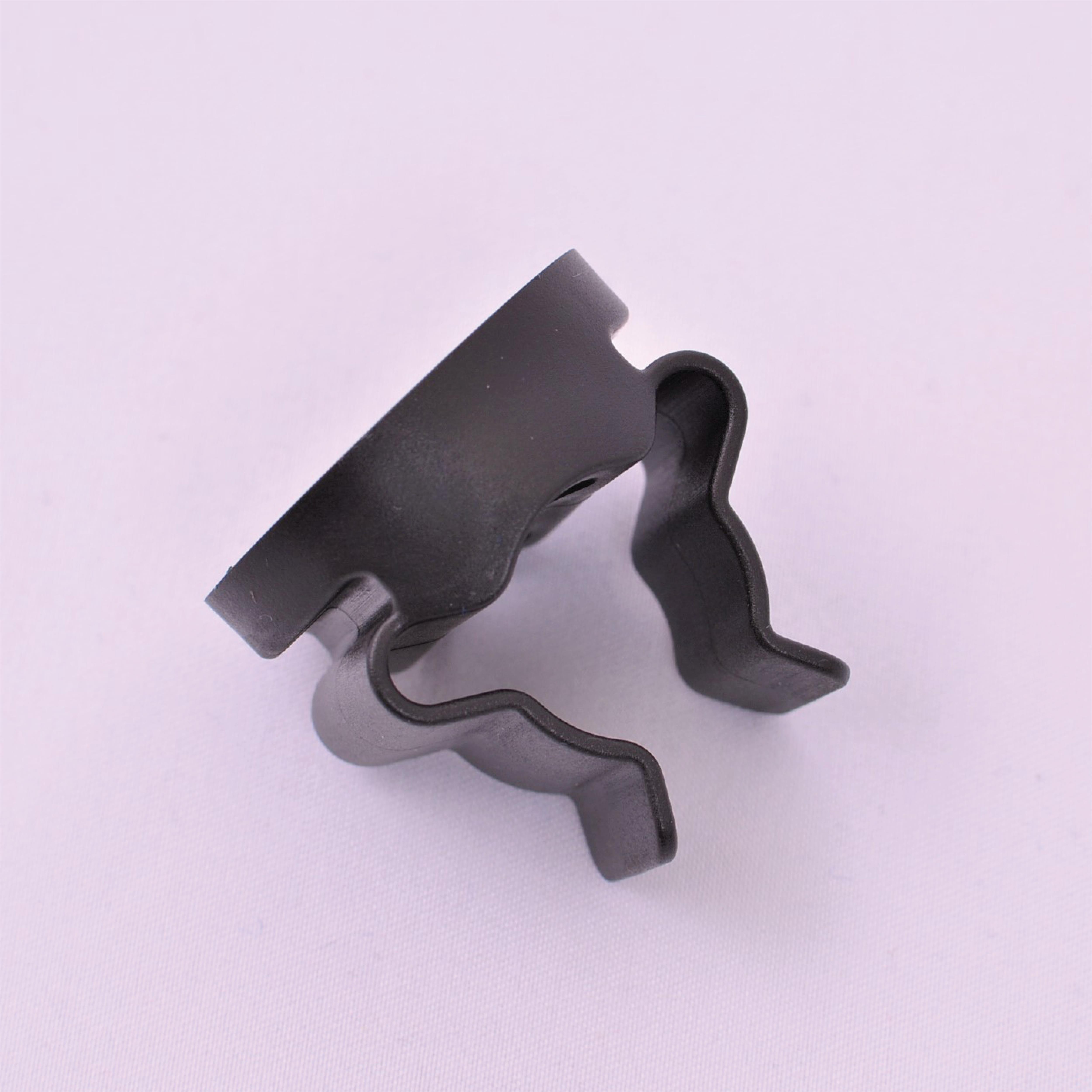 Toolflex Micky-Clip 17-20 mm für Rohrbefestigung in schwarz