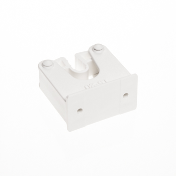 Toolflex Halterung 15-20 mm für Aluschiene einfarbig weiß