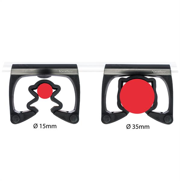 Toolflex One Halter 15-35 mm in schwarz