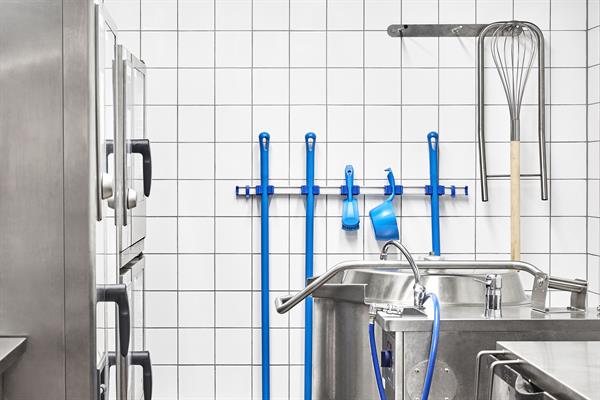 Toolflex One Aluminiumschiene 54 cm mit 3 Haltern Ø 15-35 mm in blau Toolflex One Aluminiumschiene 54 cm mit 3 Haltern Ø 15-35 mm in blau