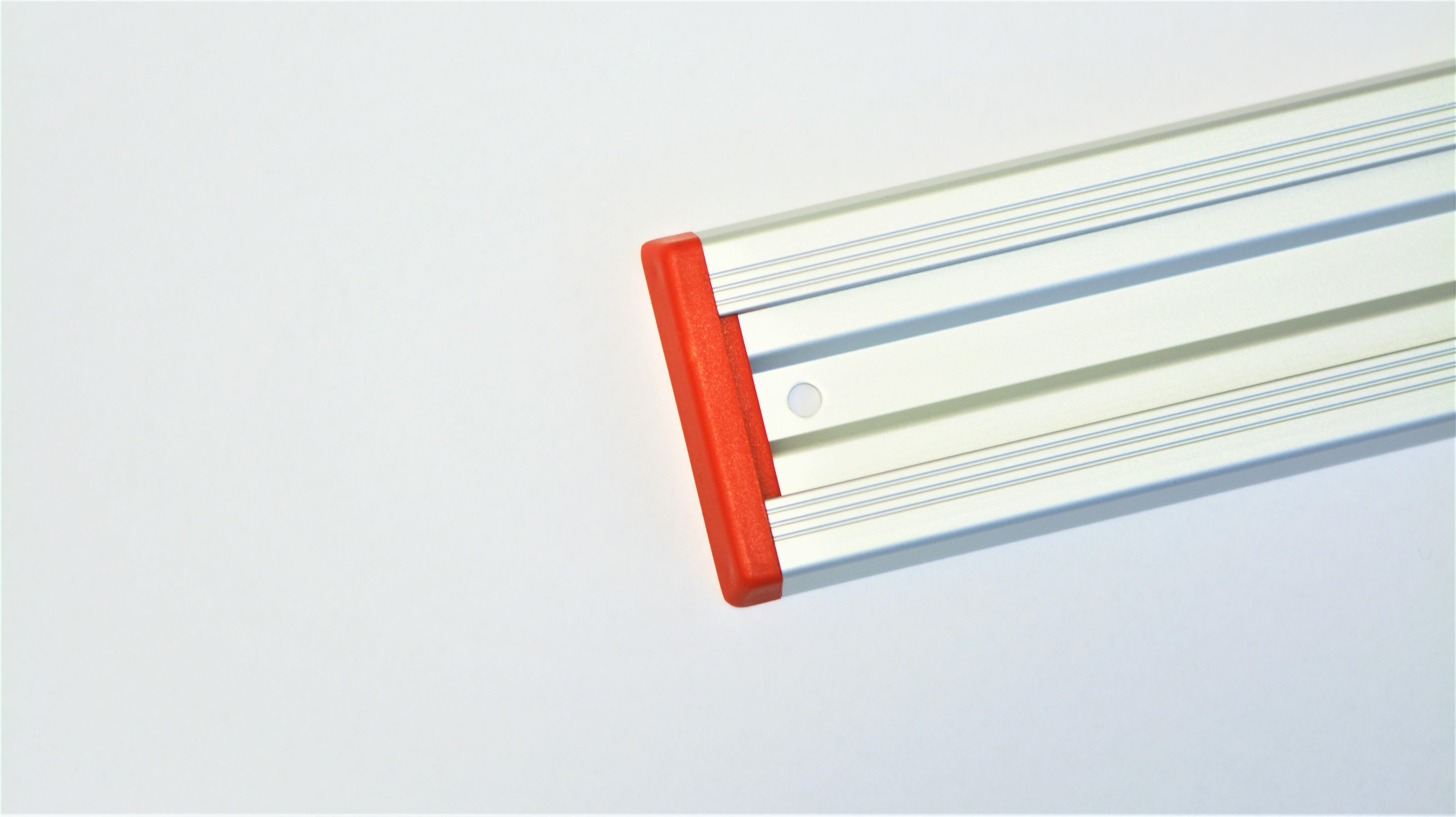 Endkappe für Toolflex Alu-Schiene in rot