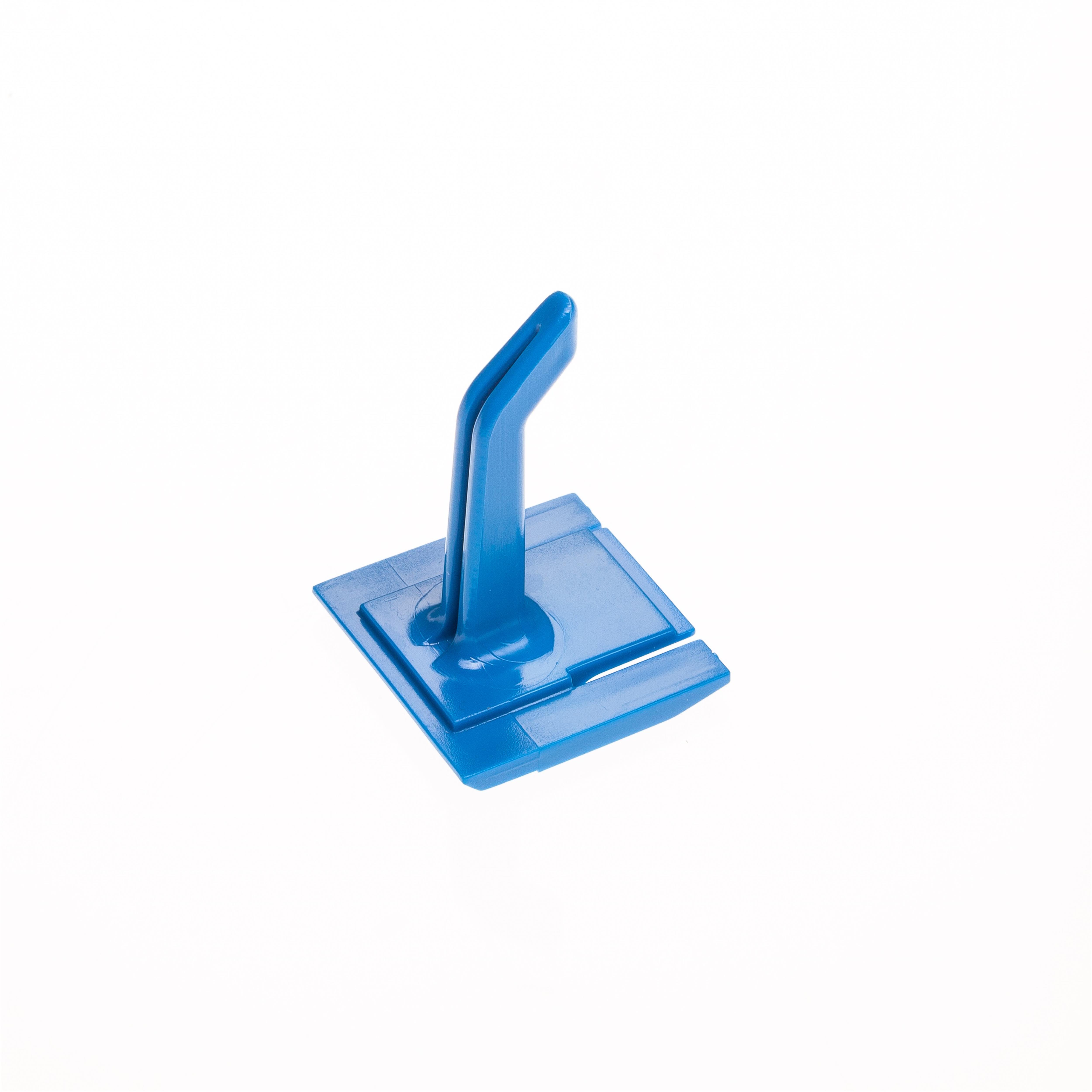 Toolflex Kunststoffhaken für Alu-Schiene in blau