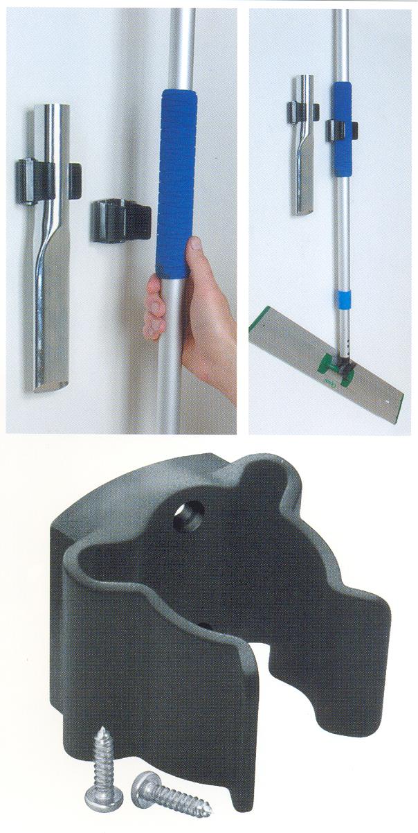 Toolflex Micky-Clip 34-38 mm für Einzelmontage in schwarz