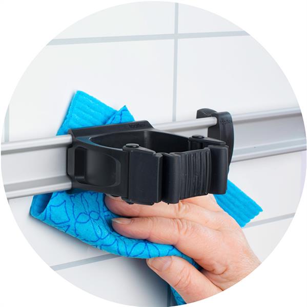 Toolflex One Aluminiumschiene 54 cm mit 3 Haltern Ø 15-35 mm in blau Toolflex One Aluminiumschiene 54 cm mit 3 Haltern Ø 15-35 mm in blau