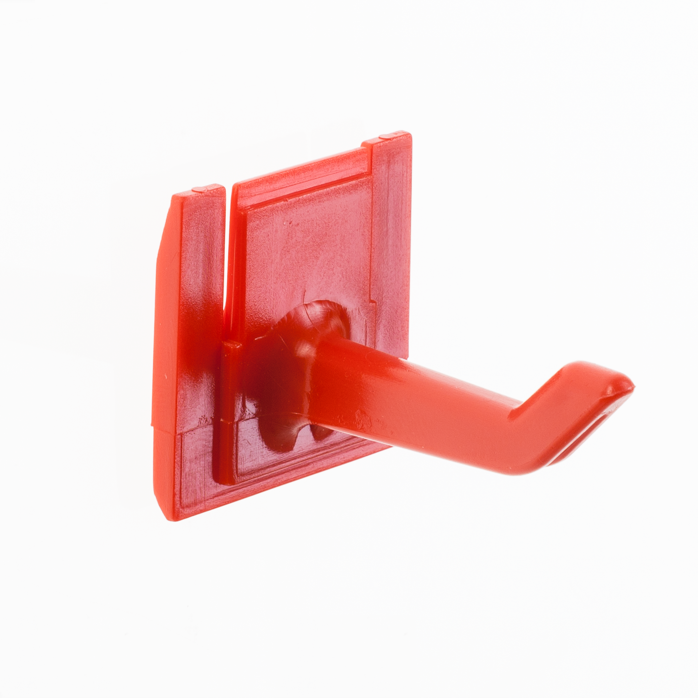Toolflex Kunststoffhaken für Alu-Schiene in rot