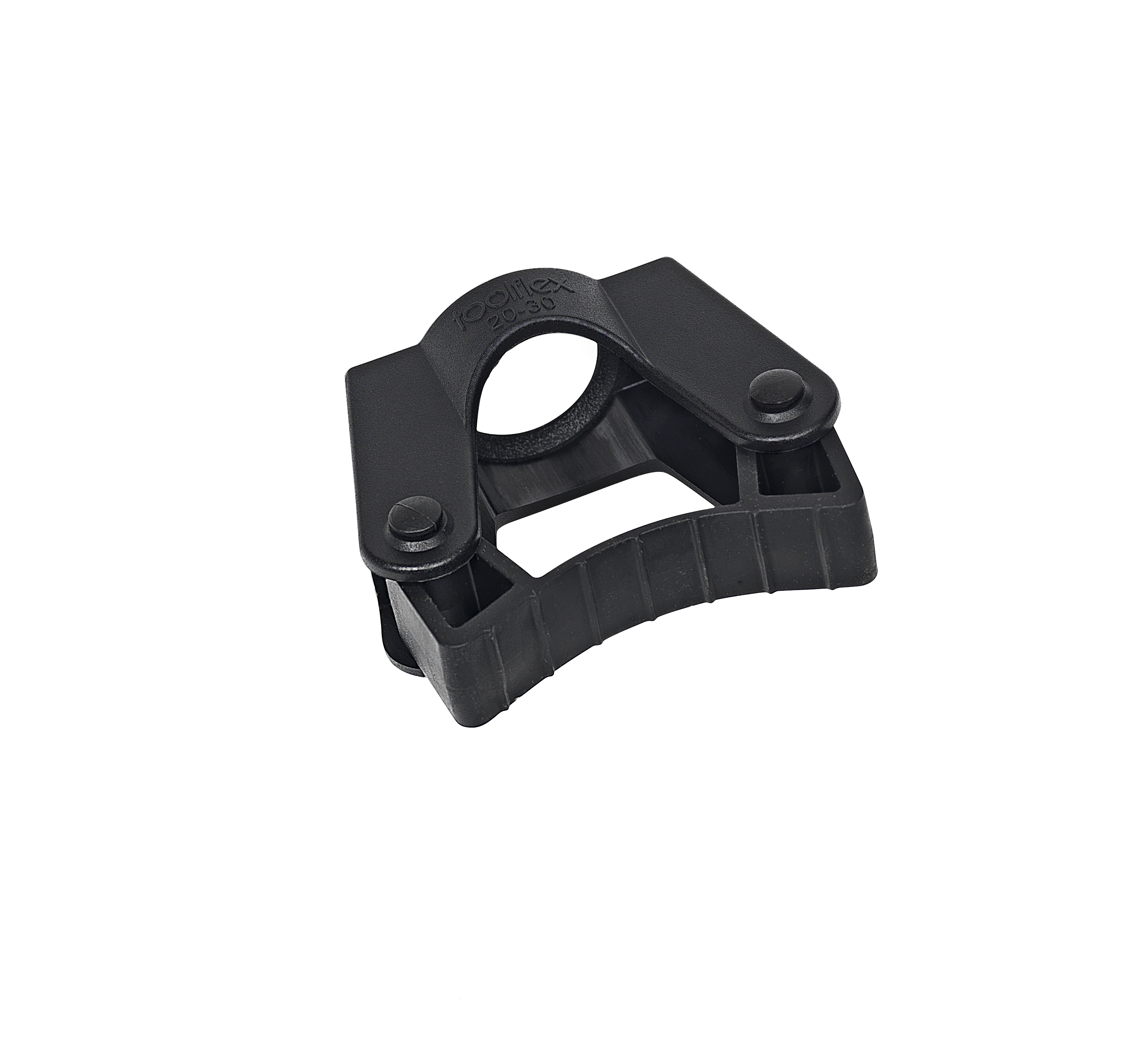 Toolflex Halterung 20-30 mm für Rohrbefestigung in schwarz