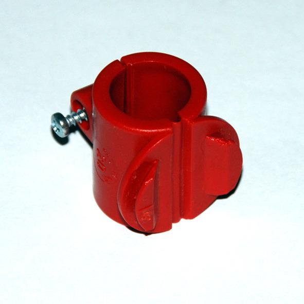 Toolflex Rohrbefestigung Durchmesser 20 mm in rot - Auslaufmodell - nur solange Vorrat reicht
