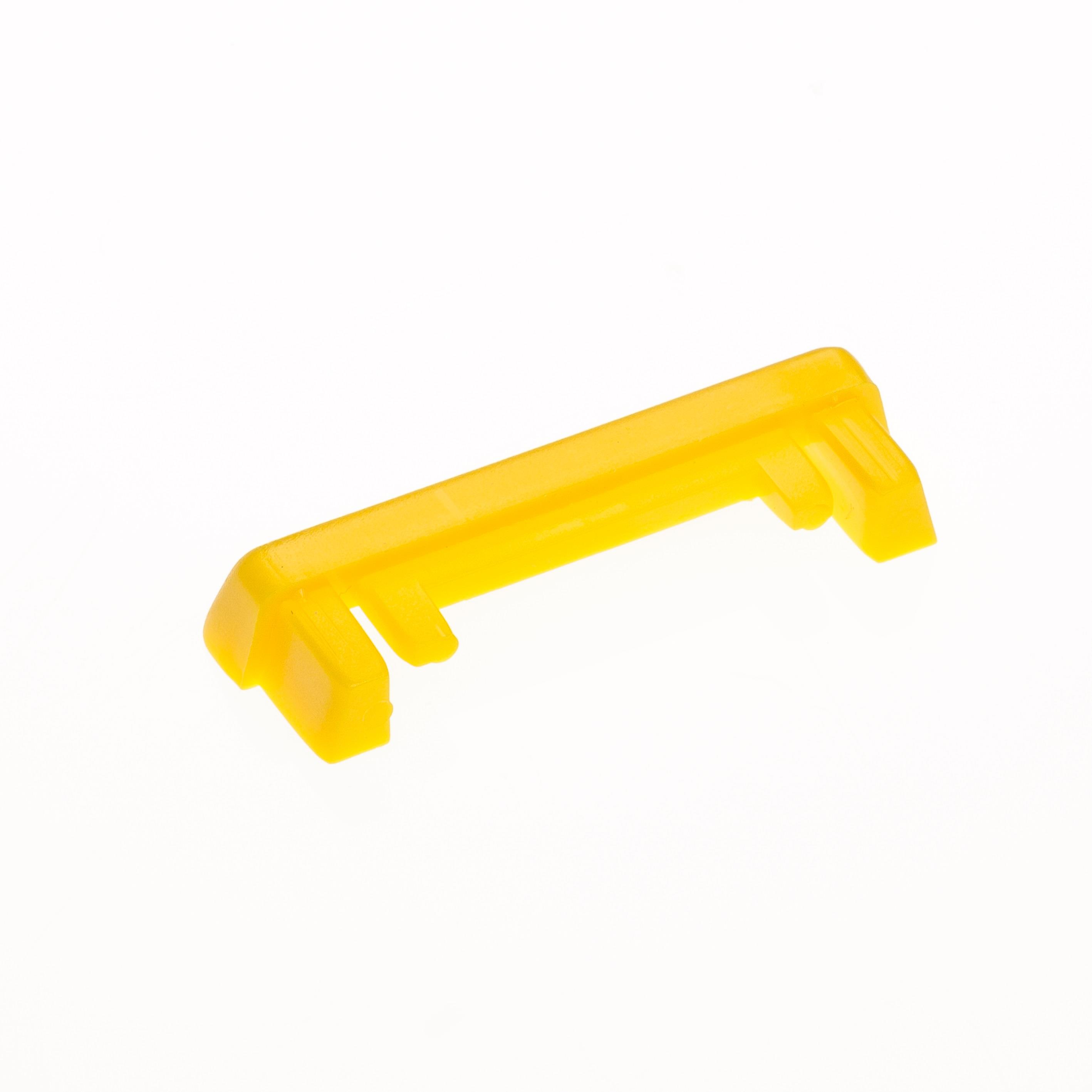 Endkappe für Toolflex Alu-Schiene in gelb