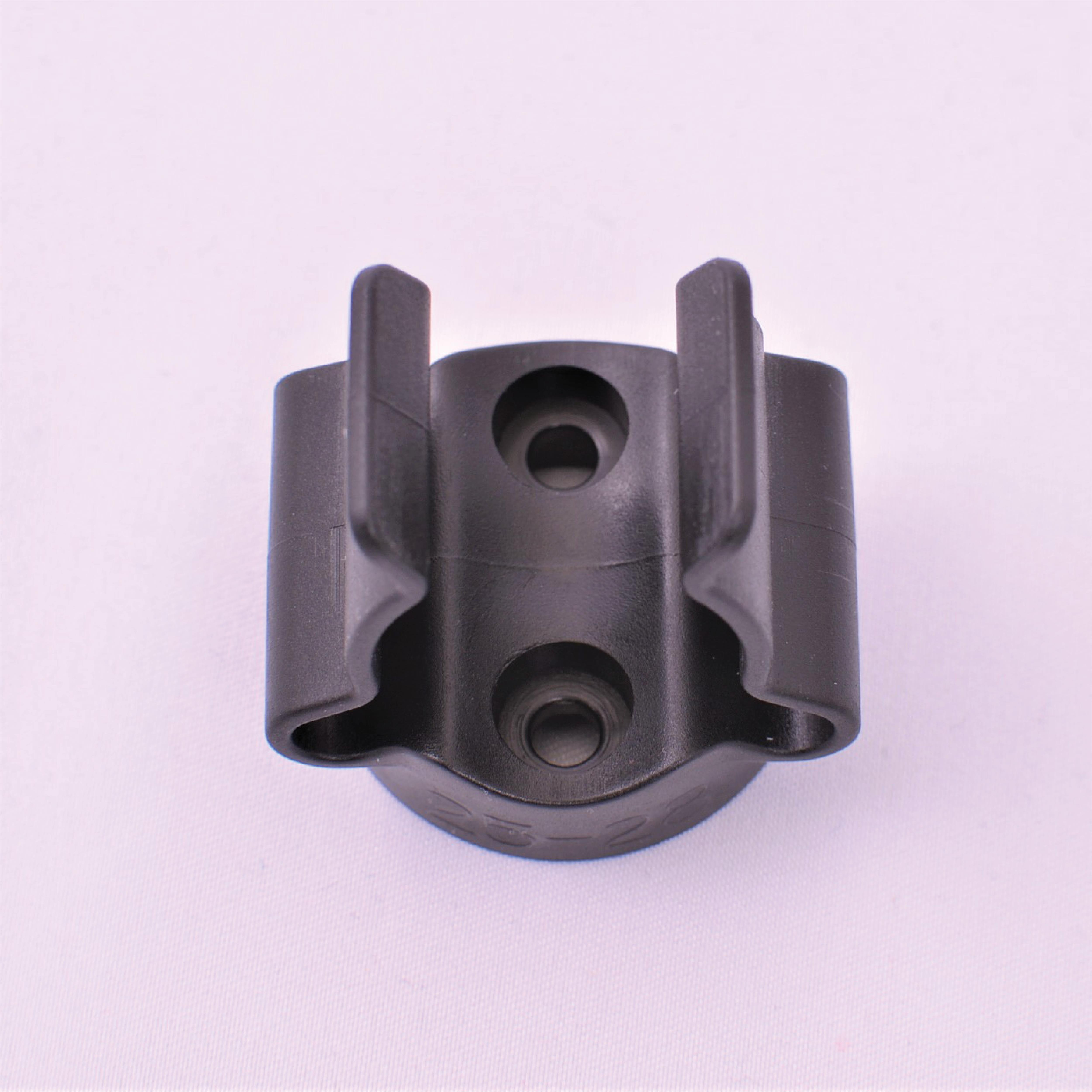 Toolflex Micky-Clip 25-28 mm für Einzelmontage in schwarz