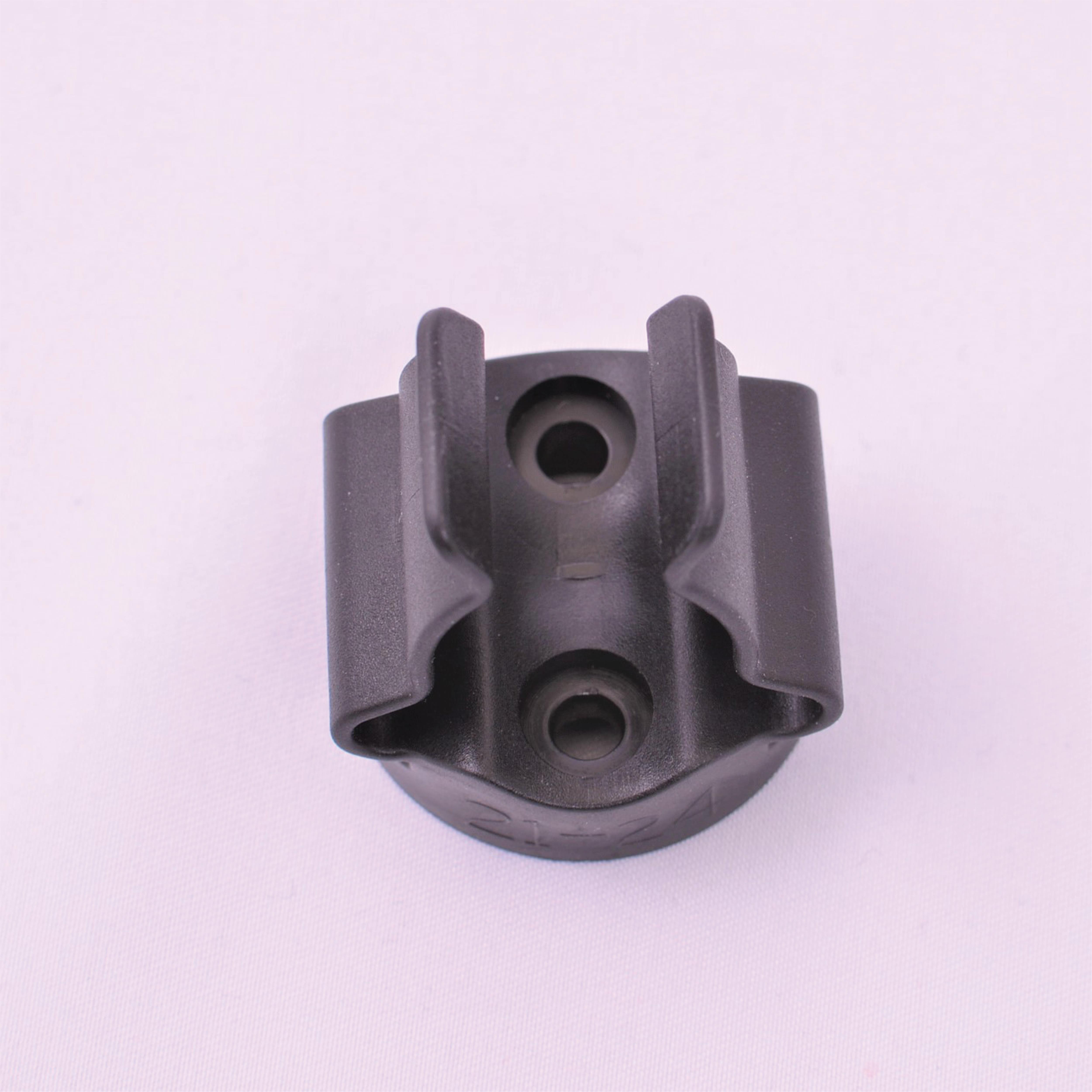 Toolflex Micky-Clip 21-24 mm für Einzelmontage in schwarz