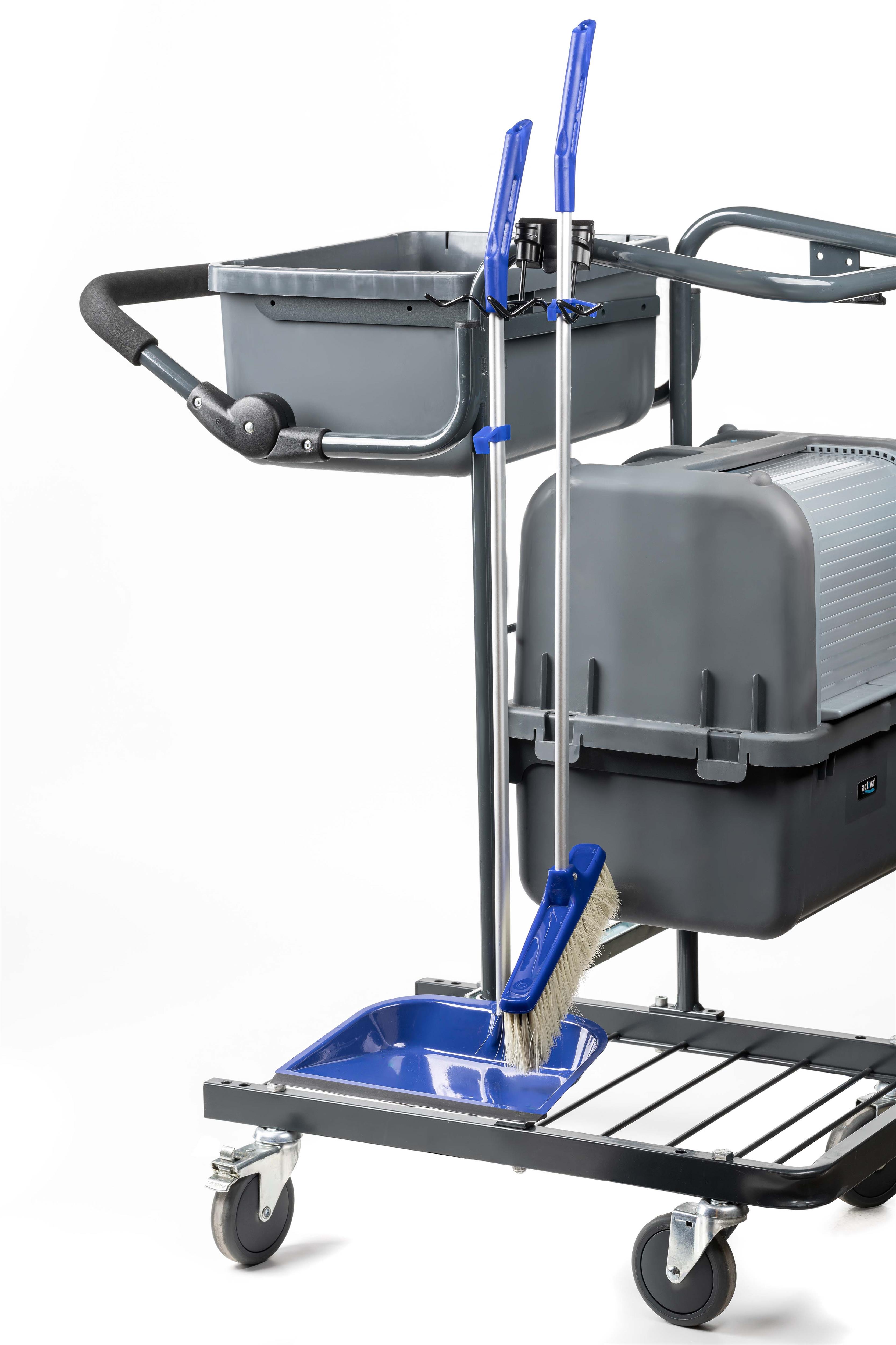 Toolflex One Kehrset / Kehrgarnitur Halter schwarz Stahldraht pulverbeschichtet inkl. Adapter