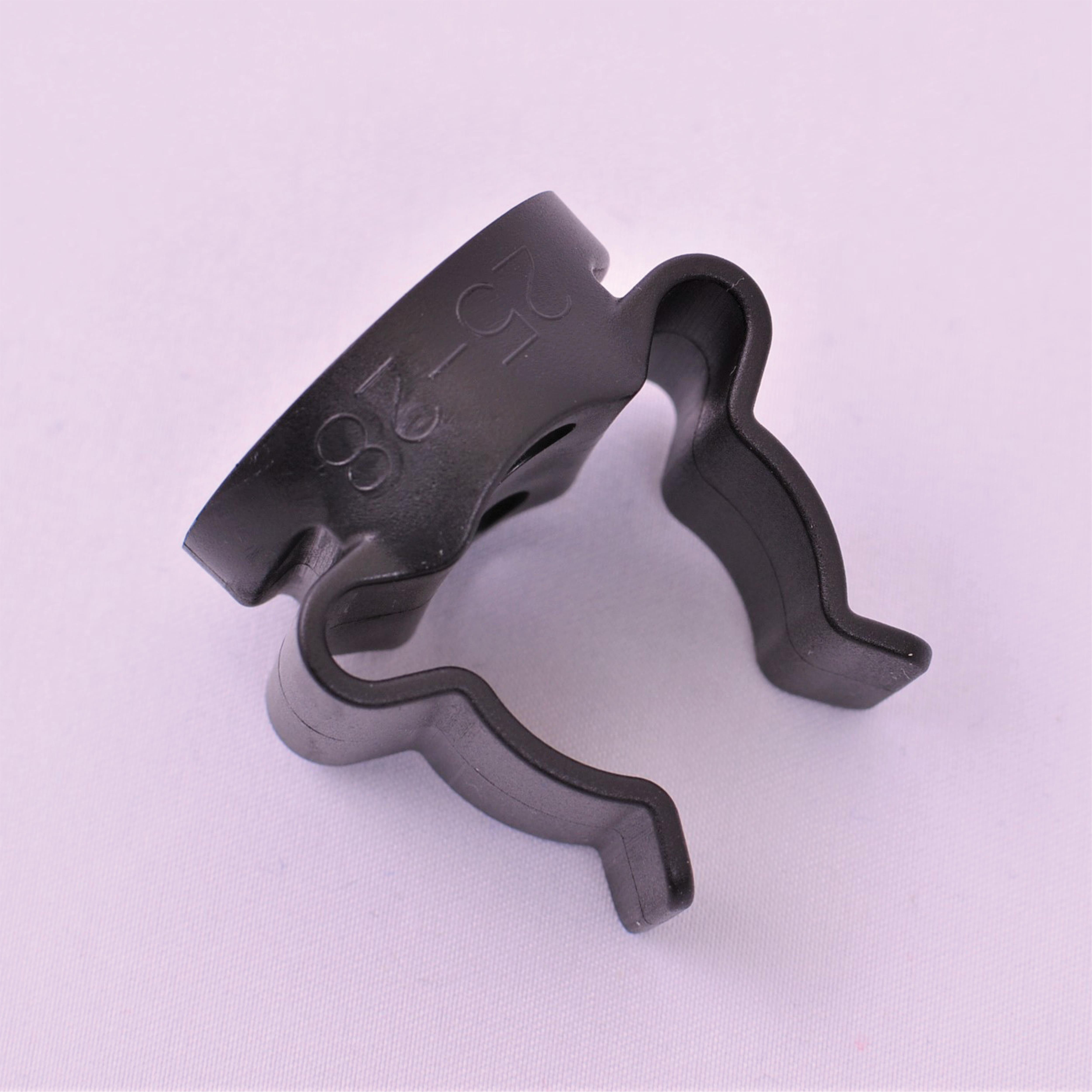 Toolflex Micky-Clip 25-28 mm für Einzelmontage in schwarz